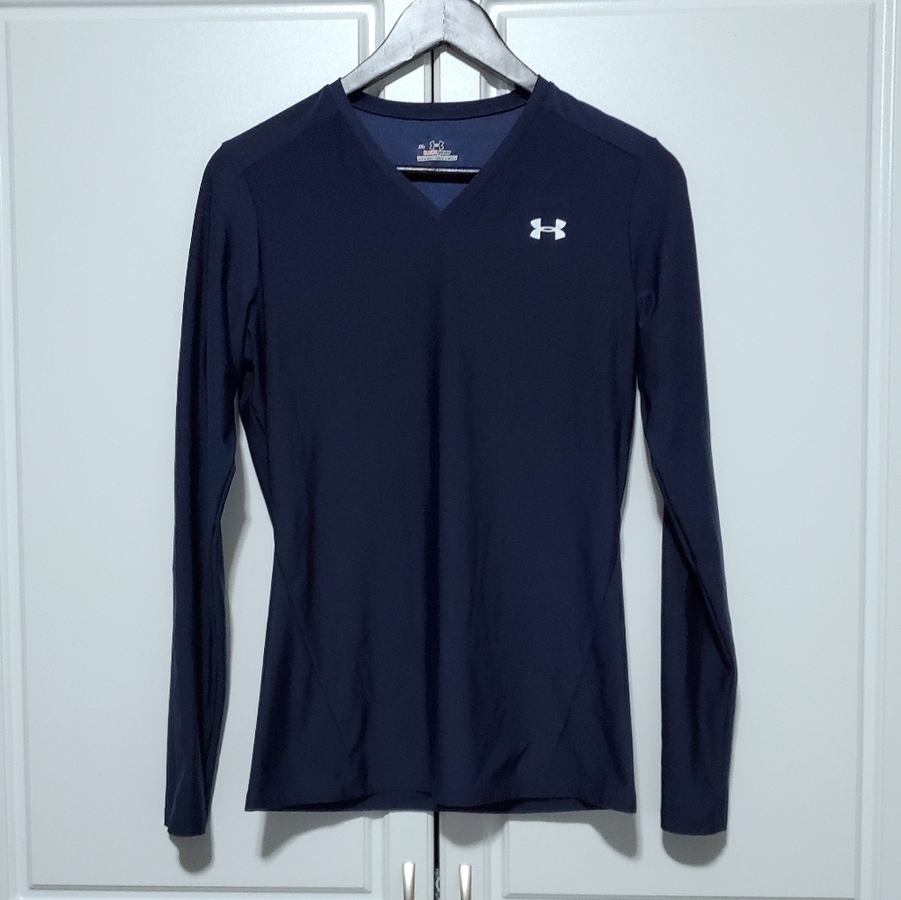 Under Armour Heatgear V-Neck Longseeve Shirt